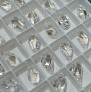 Swarovski Crystal Pendant 6015 13mm Crystal Moonlight (001 MOL)