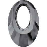 Crystal Pendant 6040 - 20mm, Crystal Silver Night (001 SINI), 2pcs