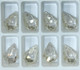 Swarovski Crystal Pendant 6090 Crystal Silver Shade (001 SSHA)