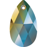 Swarovski Pendant 6106 - 22mm, Crystal Iridescent Green (001 IRIG), 2pcs