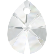 Swarovski Pendant 6128 - 10mm, Crystal (001), 6pcs