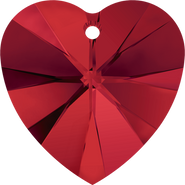 Swarovski Pendant 6202 - 10.3x10mm, Light Siam (227), 6pcs