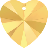 Swarovski Pendant 6228 - 10.3x10mm, Crystal Metallic Sunshine (001 METSH), 6pcs