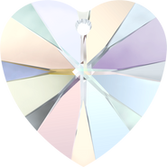 Swarovski Crystal Pendant 6228 18x17.5mm Crystal Aurore Boreale (001 AB)