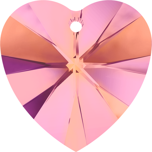 Swarovski Crystal Pendant 6228 18x17.5mm Crystal Astral Pink (001 API)