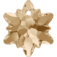 Crystal Pendant 6748 - 14mm, Crystal Golden Shadow (001 GSHA), 2pcs