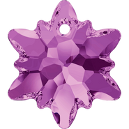 Crystal Pendant 6748 - 18mm, Amethyst (204), 2pcs