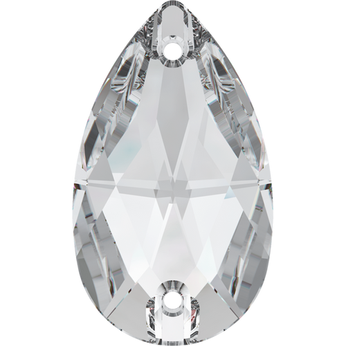 Swarovski 3230 Sew-On 28x17mm Crystal (001)