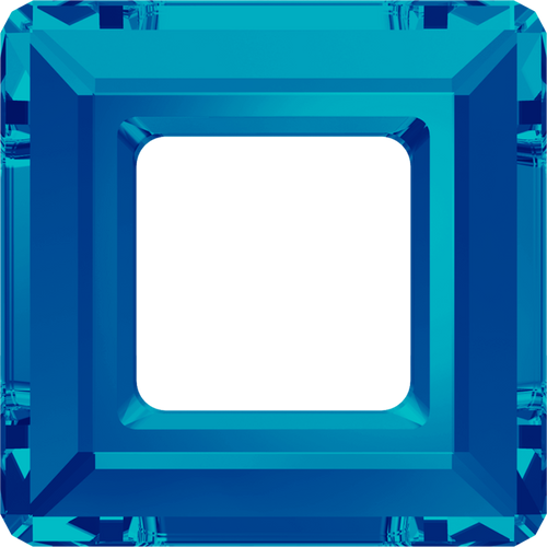 Swarovski Crystal Fancy Stone 4439 20mm Crystal Bermuda Blue (001 BBL) Unfoiled