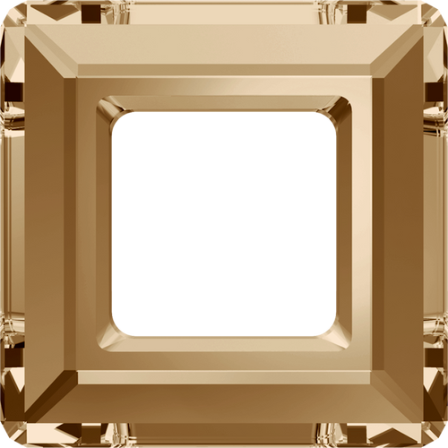 Swarovski Crystal Fancy Stone 4439 20mm Crystal Golden Shadow (001 GSHA) Unfoiled