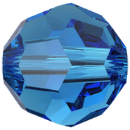 Swarovski Bead 5000 6mm Capri Blue (243)