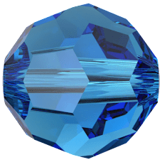 Swarovski Bead 5000 6mm Capri Blue (243)