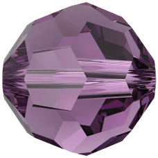 Swarovski Round Bead 5000 Amethyst (204)