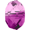 Swarovski Crystal Bead 5040 8mm Amethyst Blend (721)