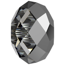 Swarovski Bead 5040 8mm Crystal Silver Night (001 SINI)