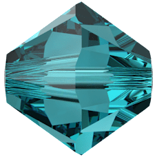 Swarovski Crystal Bead 5328 4mm Blue Zircon (229)