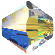 Swarovski Bead 5328 - 4mm, Crystal Aurore Boreale (001 AB), 48pcs