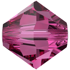 Swarovski Crystal Bead 5328 4mm Fuchsia (502)