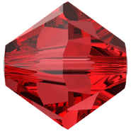 Swarovski Crystal Bead 5328 4mm Light Siam (227)