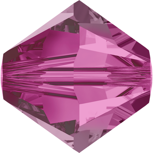 Swarovski Crystal Bead 5328 6mm Fuchsia (502)