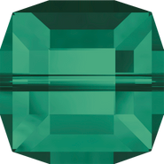 Crystal Bead 5601 - 8mm, Emerald (205), 4pcs