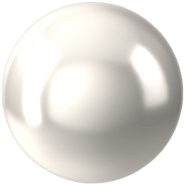 Swarovski Pearl 5810 - 12mm, White Pearl (001 650), 10pcs/pack