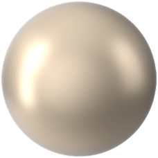 Swarovski Pearl 5810 Crystal Platinum Pearl (001 459)