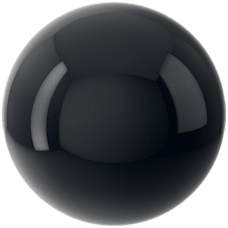 Swarovski Crystal Pearl 5810 8mm Crystal Mystic Black Pearl (001 335)
