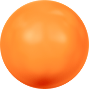 Swarovski Pearl 5810 - 8mm, Crystal Neon Orange Pearl (001 733), 50pcs