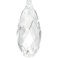 Swarovski Pendant 6010 - 13x6.5mm, Crystal (001), 2pcs