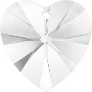 Swarovski Pendant 6228 - 14.4x14mm, Crystal (001), 2pcs