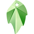 Crystal Pendant 6735 - 32X20mm, Peridot (214), 1pcs