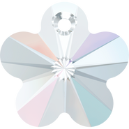 Swarovski Pendant 6744 - 14mm, Crystal Aurore Boreale (001 AB), 4pcs