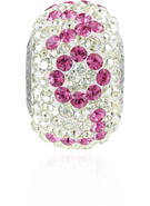 Swarovski Becharmed 181732 - LOVE, 14x9.3mm, Hole size 4.5mm, Moonlight & Rose (1PC)