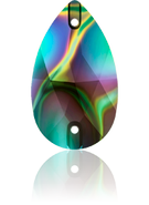 Swarovski Sew-on 3230 MM 12,0X 7,0 CRYSTAL RAINBOWDK, Foiled, 96pcs