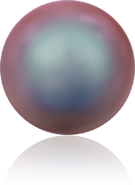 Swarovski Crystal Pearl 5810 MM 5,0 CRYSTAL IRIDESCENT RED PRL, 500pcs