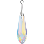 Swarovski Pendant 6532 - 44mm, Crystal AB (001 AB) RHOD, 1pc