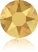 Swarovski Hotfix 2078 - ss16, Crystal Metallic Sunshine (001 METSH) Foiled, Hotfix, 36pcs