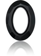 Swarovski Fancy Stone 4137 - 15x11mm, Jet (280), 2pcs