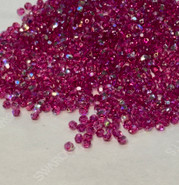 Swarovski Bead 5000 Fuchsia Aurore Boreale (502 AB)