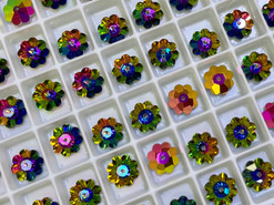 Swarovski Sew-on 3700 - 6mm, Crystal Vitrail Medium (001 VM), 720pcs (Factory Pack)