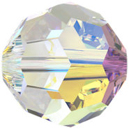 Swarovski Round Bead 5000 Crystal Aurore Boreale (001 AB)