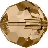 Swarovski Bead 5000 - 10mm, Crystal Golden Shadow (001 GSHA), 144pcs
