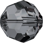 Swarovski Bead 5000 - 3mm, Crystal Silver Night (001 SINI), 720pcs