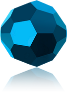 Swarovski 5000 MM 8,0 CRYSTAL METBL 'FC'(288pcs)