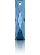 Crystal Pendant 6465 - 25x7mm, MONTANA (207), 1pc