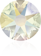 Swarovski Flatback 2088 - ss16, Crystal Shimmer (001 SHIM) Foiled, No Hotfix, 1440pcs