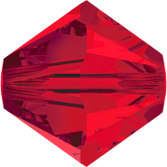 Swarovski Bead 5328 - 8mm, Light Siam (227), 12pcs