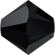 Swarovski 5328 Bicone 5mm Jet (280)