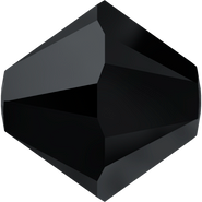 Swarovski Bead 5328 - 6mm, Jet (280), 360pcs